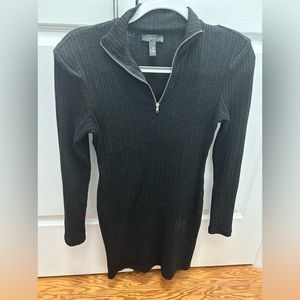 Black Aqua sweater dress